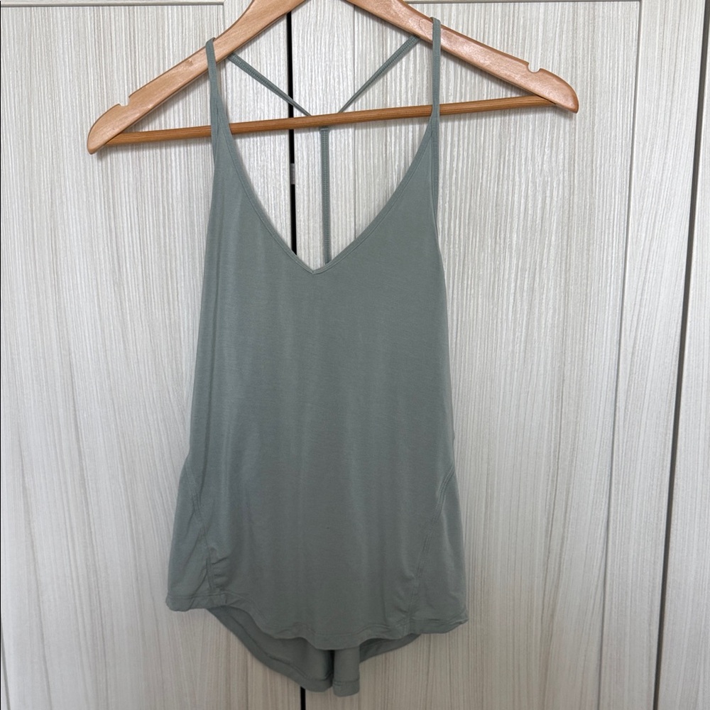 lululemon athletica Sage Green Strappy V-Neck Camisole